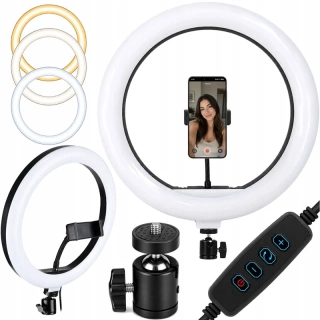 LED kruhová lampa Ring Light 35 cm s držiakom na telefón