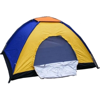 Turistický stan pre 6 až 7 osôb s moskytiérou 3 × 3 m