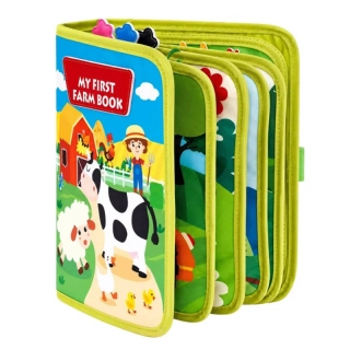 Montessori senzorická knižka Farma pre deti