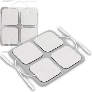Gélové elektródy TENS a EMS 5 × 5 cm – 4 ks