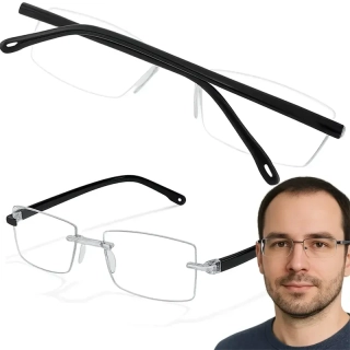 Bezrámové okuliare s plynulou reguláciou ostrosti +0,5 až +2,5