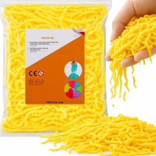 Senzorické pohyblivé červíky pre deti žlté