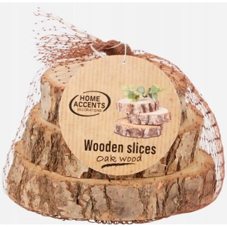 Drevené plátky z brezy 8–12 cm, 3 ks