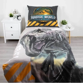 Obliečky Jurský svet T.rex 140 × 200 cm, 70 × 90 cm