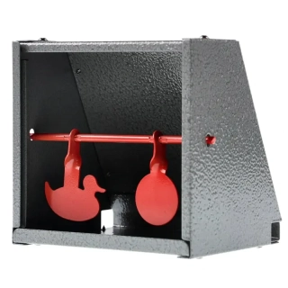 Lapač brokov Spinner na terče 14 × 14 cm s 2 reaktívnymi cieľmi