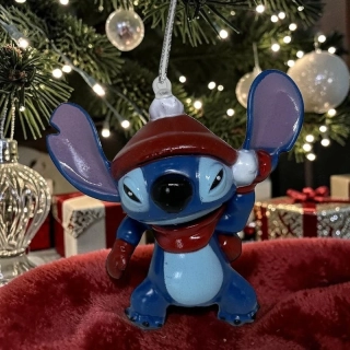 Závesná ozdoba na stromček 3D Disney Stitch 8,5 cm