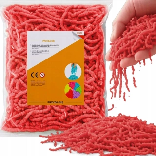 Senzorické pohyblivé červíky pre deti červené