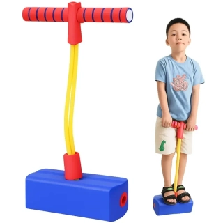 Detské penové pogo skákadlo do 70 kg modré