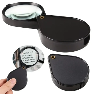 Skladacia vrecková lupa 60 mm – 10× zväčšenie