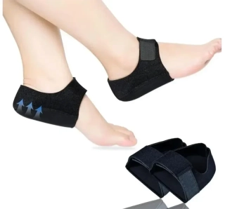 Neoprénové návleky na päty so silikónovou podpätenkou – veľkosť S, 1 pár