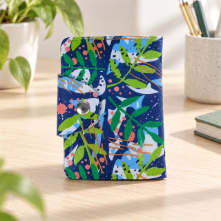 Peňaženka Energy Vibes modrá 7,5 × 10,5 × 2 cm