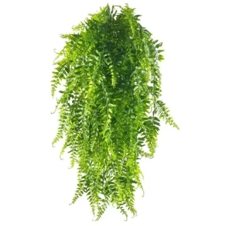 Umelá dekoratívna visiaca papraď 80 cm