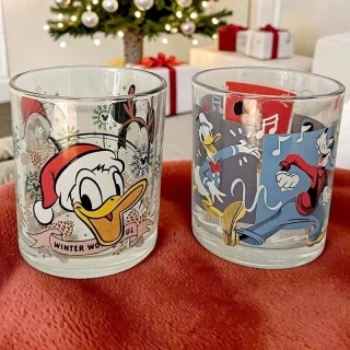 Detský sklenený pohár Disney Mickey Mouse a priatelia 250 ml