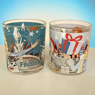 Detský sklenený pohár Disney Frozen 250 ml