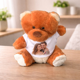 Medvedík plyš s potlačou