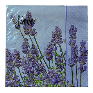 Servítky Atelier 33x33cm 20ks Lavanda