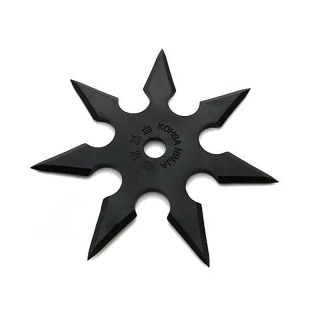 Hviezdica vrhacia Shuriken 10cm/7 hrotov
